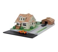 Fast And Furious Toretto House Nano Scene Diorama with Vehicles by Jada JAN33668