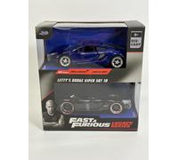 Fast and Furious Twin Set McLaren MP4 12C and Lettys Dodge Viper SRT 10 1:32 Jada 35694 Jada Multi One Size