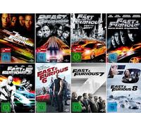 Fast and the Furious 1 - 8 Collection [8 DVD Set] No Box