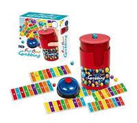 Fast Bead Grabbing Game, Match Color Bingo Game Set, 90 Beads & 6 Code Cards, 1 Bell & Bead Can, Sharpen Reflexes, Color Recognition, Hand Eye Coordination For Group Party And Family 2-4 Players