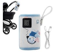 Fast Bottle Warmer | Bottle Cover Warmer Nursing Bottle Heater - Feeding Bottle Warmers Rechargeable, Portable USB Milk Warmer Thermal Bag, Travel Accessories