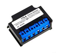 Fast Brake Motor Rectifier Unit ZLKS11706 with Voltage Range 220V 380V and Advanced Circuit Protection for Motor Braking (BLACK)