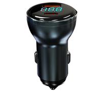 Fast Car Charger, 100W Quick Charging Auto USB Adapter, 1.26x2.32 Inches Mobile Phone Accessories, Electronic Laptop Power, Professional Compact Style with Port, Useful Supply for GPS Camera Usage