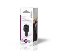 Nedis Fast Car Charger 2 USB Port for Samsung Cigarette Lighter Socket Adapter