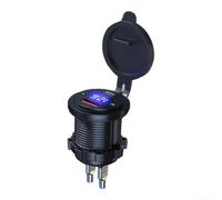 Fast Car Charger 60W PD for qc3.0 Dual USB Port Adapter for iPhone for samsung - Compact Metal Design for 12V 24V Cars Trucks Motorcycles(Double Hole)