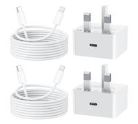 Fast Charge for iPhone 14 13, 2Pack PD 25W Fast Apple Charger Cable 2M, iPhone Fast Charger Plug with USB C To Lightning Cable [ MFi Certified] for iPhone 14 13 12 11 Pro Max XS XR X 9, iPad and iPod