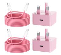 Fast Charge for iPhone 14 13, 2Pack PD 25W Fast Apple Charger Cable 2M, iPhone Fast Charger Plug with USB C To Lightning Cable [ MFi Certified] for