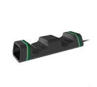 Fast Charge for Xbox Controllers Black ABS Design Fast Charge | Fast charging technology, ABS construction, compact 16x4x13cm size, fits any gaming setup
