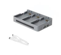 Fast Charger Compatible with DJI Neo 2, 3-Channel PD 65W Fast Charger, 37 Mins Full Charge, Storage Mode, Smart Temperature Control