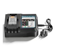 Fast Charger for Makita DC-18RC, 14.4V/18V 3A Replacement Charger for Li-ion Battery, Battery Charger With LED Light Fit BL1815, BL1820, BL1830, BL1840, BL1850, BL1430, BL1440, BL1450 Battery