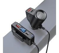 Fast Charger For The Car - Multi Functional Portable QC3.0 PD | Car Mobile Phone Charger,for Vehicles Truck Sedan Automobile Smartphone Tablets Laptops Other Devices
