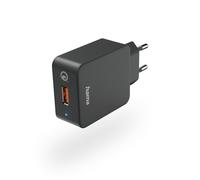 Fast Charger << Qualcomm® Quick Charge™ 3.0 >>, USB- A 19.5 W, Black