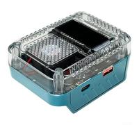 Fast Charging 140W PD3 1 Type C Adapter For Bosch 18V Lithium Battery With Dual USB Ports, Safety Protection Features And Digital Real Time Display Screen