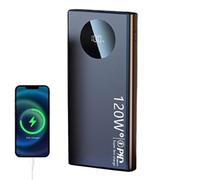 Fast Charging Battery Bank | Portable 120W Powers Bank | Powers Bank Mobile Devices | High-Capacity Rechargeable Charger with Rapid Charging Capability, Great for Smartphones, Tablets, and Laptops