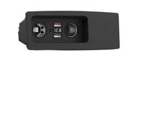 Fast Charging Pad for RS7 for s6 S7 Center Console ABS Black | LED voltage display, real-time monitoring, fast protocol support, fits for a6 12-18, for a7 09-18