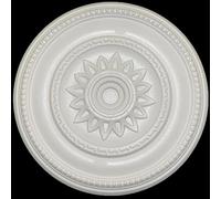 FAST DECOR Elegant Polystyrene Ceiling Rose 49.5 cm, Decorative Ceiling Medallion Moulding, Lightweight Coving for Ceilings, Easy to Install Ceiling Decoration for Home & Living Room