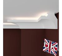 FAST DECOR Premium 20cm Sample Product Coving for Ceilings Polystyrene, !Variation Available! Coving for Ceilings, Cornice Coving, Polystyrene Coving for Ceiling Moulding Lightweight