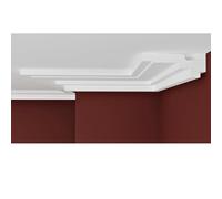 FAST DECOR XPS Ceiling Cornice Coving, Premium XPS Moulding Trim, Lightweight and Paintable Decorative Coving for Ceilings, Durable Cornice for Modern Home Décor (CM08, 16 Meters (8 Length))