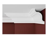 FAST DECOR XPS Ceiling Cornice Coving, Premium XPS Moulding Trim, Lightweight and Paintable Decorative Coving for Ceilings, Durable Cornice for Modern Home Décor (CM17, 16 Meters (8 Length))