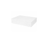 Fast Decor XPS Foam Sheet A5 (148 x 210 mm), Extruded Polystyrene for Craft, Model Making and Diorama, UK Made, 5 mm Thick, Pack of 5
