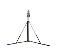 Fast Deployment 4m 6m 8m 9m 12m Portable Manual Push Up Telescoping Mast For Light-weight Antennas