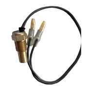 Fast Digital Meter Water Coolant Temperature Sensors 12V / 24V, F | Metal Construction with High Precisions and Fast Response for Vehicle Models, Water Temperature