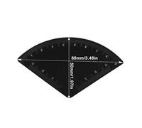 Fast Drawing Eyebrow Desgin Ruler Microblading Mapping Tool Shaping Permanent Makeup Drawing Guide Ruler Tattoo Supplies