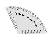 Fast Drawing Eyebrow Design Ruler,Eyebrow Ruler,Mapping Tool for Symmetrical Brows,Adjustable Brow Mapping Rulers,Microblading Eyebrows Drawing Guide Regla para Cejas Professional & Home Use (1pcs)