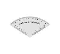 Fast Drawing Eyebrow Design Ruler Microblading Mapping Tool, Multi-Purpose Brow Ruler for Women Beginners, Shaping Permanent Makeup Drawing Guide Ruler Tattoo Supplies Reuse