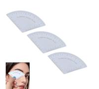 Fast Drawing Eyebrow Design Ruler Microblading Mapping Tool Shaping Permanent Makeup Drawing Guide Ruler Tattoo Supplies Reuse (3pc)