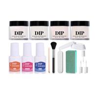 Fast-Drying Dip Nails With Vibrant Colors Travel-Ready & Professional Home Manicure Results Travel Friendly Nail Care Set