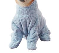 Fast Drying Dog Robe - Quick-Absorbent Towel Wrap for Small or Medium Pets, Soft Cozy Wearable Coat for Bathing, Swimming, Grooming, Shower Time, Rainy Walks, Home or Travel Use