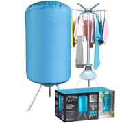 Fast Drying Electric Clothes Dryer for Home/Dorm - Portable Heated Airer Machine suitable for All Fabrics - Indoor Hot Air Drier Buddy
