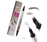 Fast Drying Liquid Eyebrow Pencil Eye Brow Makeup Pen Anti Smudging Waterproof for Beginners and Quick Makeup Waterproof Eyebrow Pencil