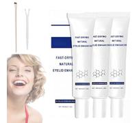 Fast-Drying Natural Long-Lasting Eyelid Enhancer, Double Eyelid Defining Cream, Double Eyelids Glue - Waterproof, Upper Eyelids Firming Cream for Droopy Eye-lids, Create Natural Makeup Effect (3PCS)