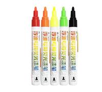 Fast Drying Water Resistant Fluorescent Paint Pen Coloring for Fishing Floats Maintenance and Bright Color Renewal Fishing Float Repair