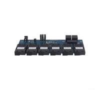 Fast Ethernet Converter 6 Optical 2 Electric Ports | Supports 10/100Mbps rates, auto MDI/MDIX, and play, fits desktop or cabinet use