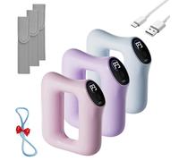 Fast Fat Burning Yoga Ring Massager,2025 Upgraded Full-Body Fascia Ring,360° Full-Body 3-in-1,5 Levels/3 Modes,Deep Tissue Vibration for Muscle Knot Recovery Relaxation (3PCS-Mix)