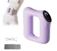 Fast Fat Burning Yoga Ring Massager, 2025 Upgraded Full-Body Fat Burning and Shaping, Full-Body Fascia Ring with Adjustable 3 Modes & 5 Intensity Levels for Fitness (Purple)