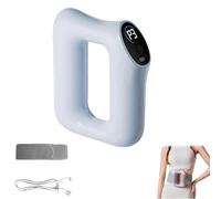 Fast Fat Burning Yoga Ring Massager, 2025 Upgraded Multifunctional Full-Body Massager Ring with Heat & Vibration, Electric Fascia Massager, 5 Levels and 3 Modes, Ergonomic,Keep Silent (Blue)