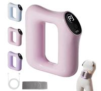 Fast Fat Burning Yoga Ring Massager, Multifunctional Full-Body Massager Ring, Full-Body Fascia Massagers with Vibration, Adjustable 3 Modes/5 Levels Deep, Silent (Pink)