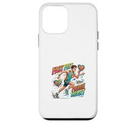 Fast Feet Fierce Heart Running Motivation Design Case for iPhone 12 mini