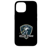 Fast Fierce Fearless Roller Derby Racer Design Case for iPhone 15