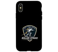 Fast Fierce Fearless Roller Derby Racer Design Case for iPhone X/XS