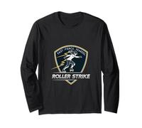 Fast Fierce Fearless Roller Derby Racer Design Long Sleeve T-Shirt