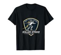 Fast Fierce Fearless Roller Derby Racer Design T-Shirt