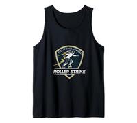 Fast Fierce Fearless Roller Derby Racer Design Tank Top