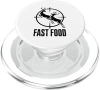 Fast Food Deer ing Buck Humor Crosshairs PopSockets PopGrip for MagSafe