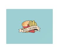 Fast Food Friends Chopping Board