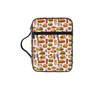 Fast Food Print Adults Versatile Bible Storage Bag Scripture Religious Christian Accessory Gift